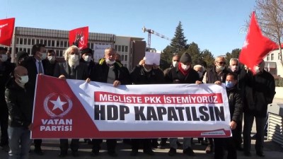 Niğde'de Vatan Partisi'nden HDP'nin Kapatılması Çağrısı