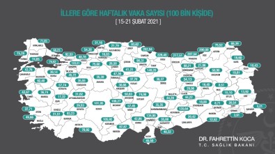 Sinop'ta Vaka Sayısı Arttı
