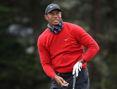 Ünlü golfçü trafik kazası geçirdi!