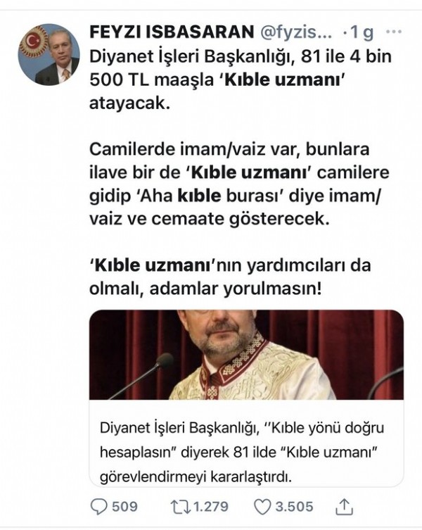 CHP ve İYİ Partili isimlerin 'Kıble uzmanı' iddiası yalan çıktı!