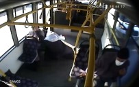 Ani Fren Yapan Otobüste Savrulup Yere Düşen Yaşlı Kadın Yaralandı Haberi