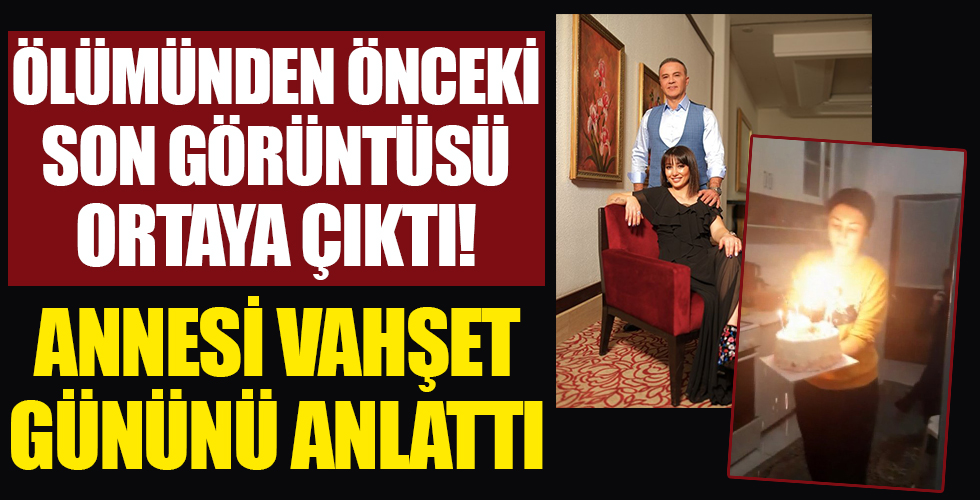 Antalya'da doktor eşi katletmişti: Gamze Kaçar Bozkurt'un son görüntüsü ortaya çıktı!