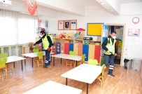 Balçova'daki Okullara Virüs Temizliği Haberi