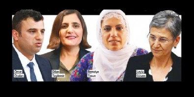 HDP'lilerden Meclis parasıyla PKK'ya pul!