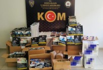 Konya'da Kaçak Tütün Ve Makaron Operasyonu Haberi