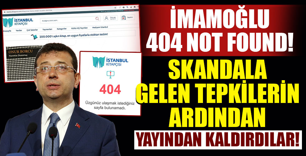 Teröristin kitabını satan İBB, tepkiler üzerine o kitabı yayından kaldırdı!