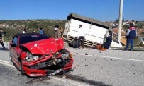 Yatağan'da Trafik Kazası Açıklaması 2 Yaralı Haberi