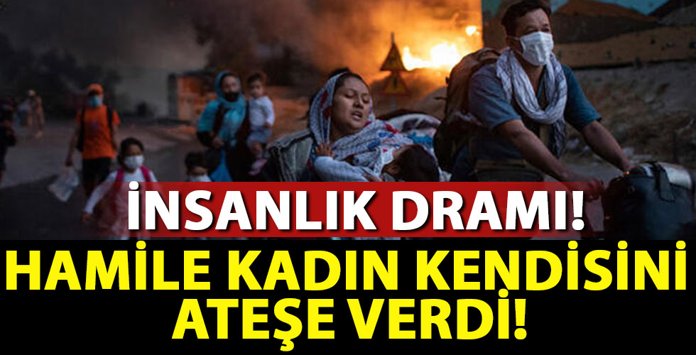 Yunanistan'da insanlık dramı! Hamile kadın...!!!