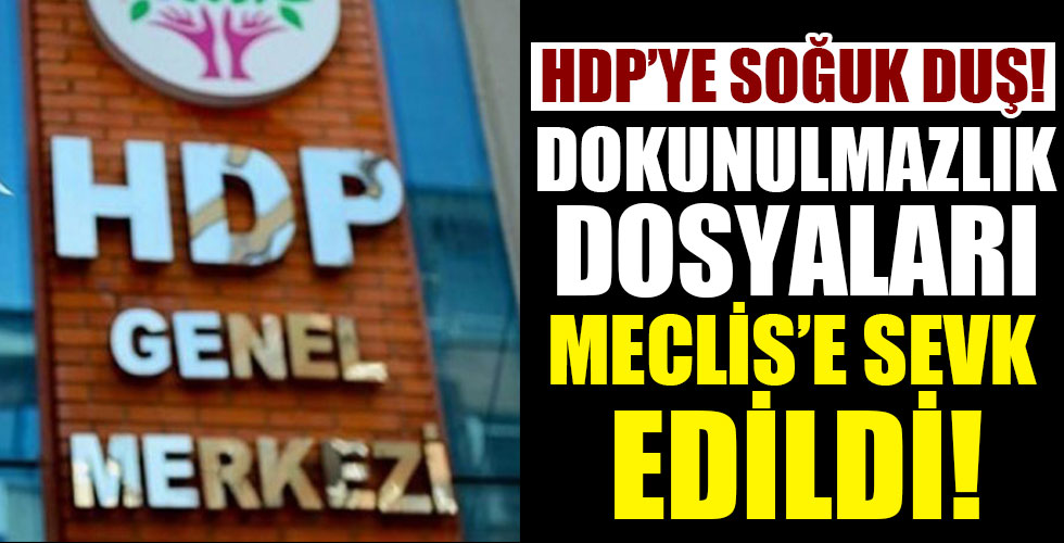 25 HDP'li milletvekilinin yeni dokunulmazlık dosyaları Meclis'e sevk edildi