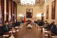 Bakan Gül, AB Türkiye Delegasyonu Başkanı Landrut'u Kabul Etti