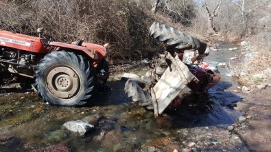 Bigadiç'te Traktör Kazası Açıklaması 1 Ölü