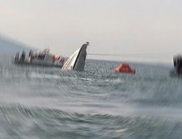 Çanakkale'de tekne alabora oldu! Aralarında askerler var!