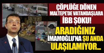 Çöp dağlarının oluştuğu Maltepe'deki vatandaşlara İBB şoku!