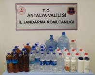 Sahte Alkol Üreticilerine Jandarma Baskını Açıklaması 2 Gözaltı Haberi