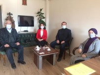 Tekin'den, KYK Müdürlüğüne Atanan Sevgi Belder Eren'i Ziyaret