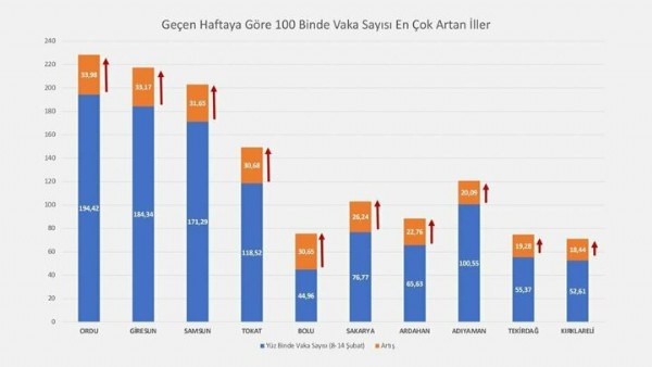 Bakan Koca en çok vaka artışı ve azalışı olan 10 ili açıkladı!