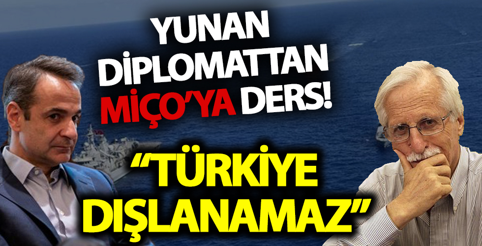 Miçokatis'e olay yaratan Türkiye dersi! Yunan büyükelçinin sözleri ses getirdi