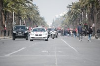 Tunus'ta Ennahda Partisi Destekçileri Gösteri Düzenledi