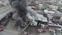 Bursa'da Geri Dönüşüm Tesisinde Yangın