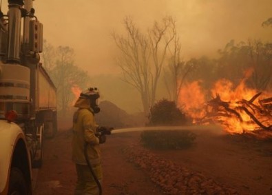 Avustralya'da yangın faciası!