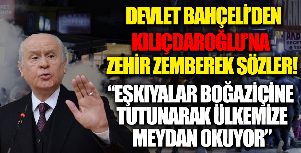 Bahçeli: Türkiye’nin sinir uçlarıyla oynanıyor!