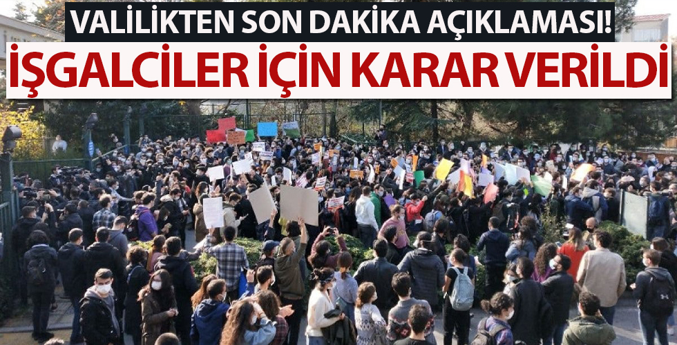 Bu sabah açıkladılar! Boğaziçi gözaltıları için karar verildi