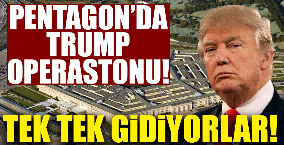 Pentagon'dan Trump operasyonu!