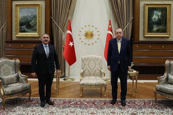 Başkan Erdoğan rektörleri kabul etti!