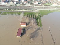 Ergene'de Debi Arttı Açıklaması Tarım Arazileri Sular Altında Kaldı
