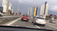 (Özel) İstanbul Trafiğinde 'Makas' Terörü Kamerada