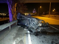 Pendik'te Otomobil Takla Attı Açıklaması 1'İ Ağır 5 Yaralı Haberi