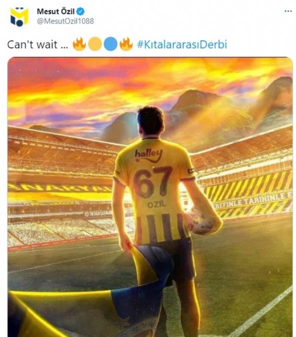 Derbi ateşini Mesut yaktı!