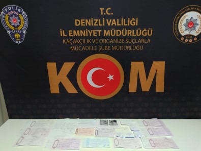 21 Kişiyi Dolandıran Tefecinin Evinden Yüklü Meblağda Senet Çıktı
