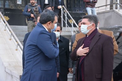 AK Parti Ağrı Milletvekili Çelebi'den,  Başkan Balcı' Ya 'Hayırlı Olsun' Ziyareti