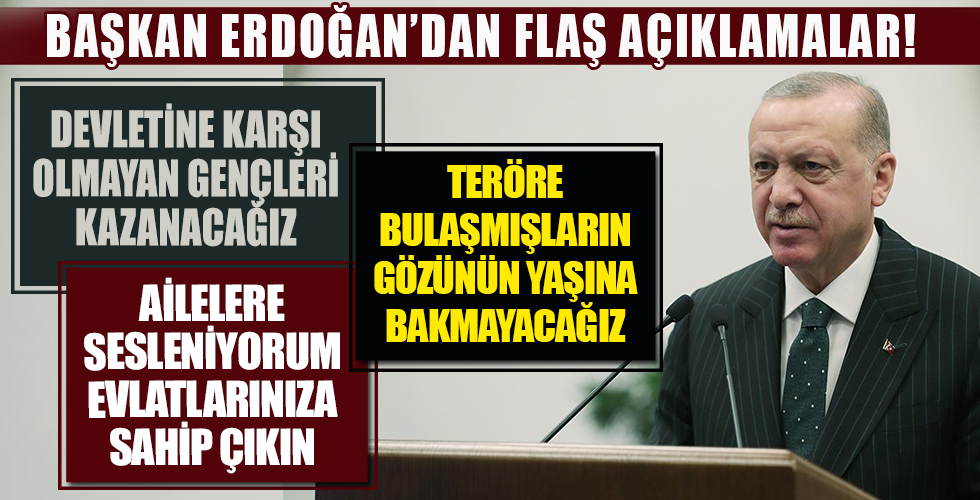 Başkan Recep Tayyip Erdoğan'dan AK Parti 6. Olağan İl Kadın Kolları Kongreleri'nde önemli açıklamalar