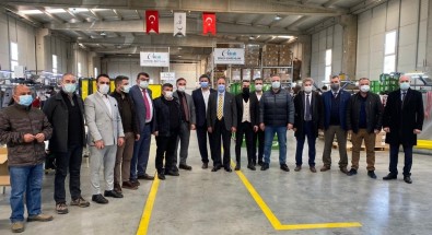 Çaycuma 'Yı 20 İş İnsanı Ziyarette Bulundu