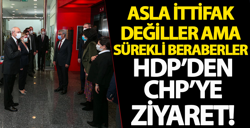 HDP'den CHP'ye ziyaret