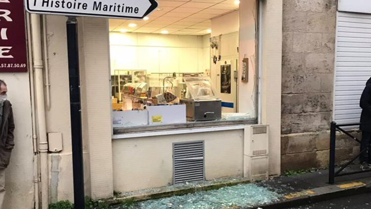 Fransa'da korkutan patlama!