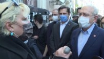 KEMAL KILIÇDAROĞLU - İzmirli kadın esnaftan Kemal Kılıçdaroğlu'na altyapı tepkisi!
