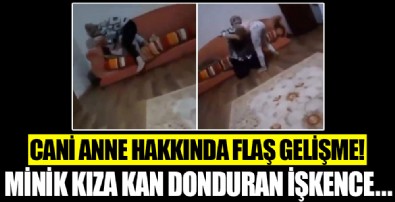 Kızına işkence uygulayarak nefessiz bırakan cani anne Nurcan Serçe gözaltında!