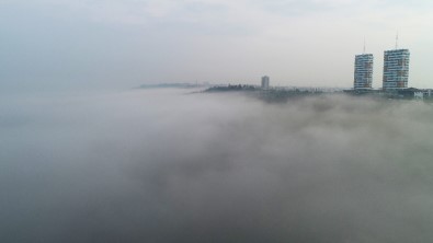 Adana'daki Sis Denizi Hayran Bıraktı