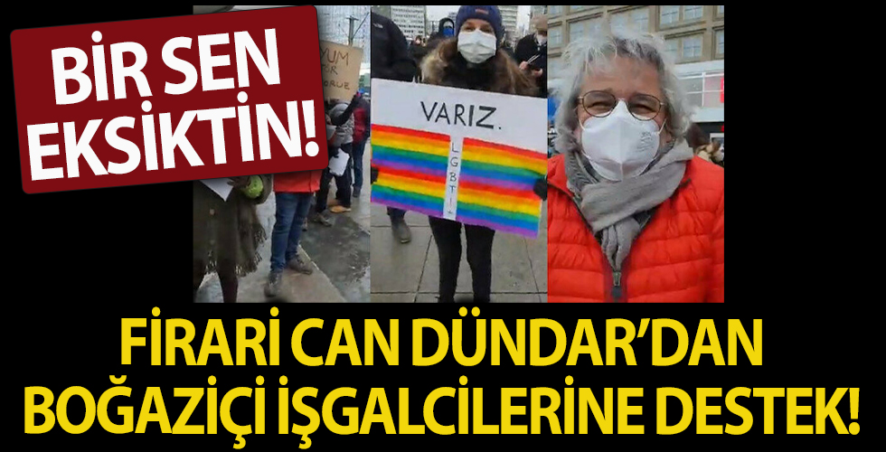 Almanya’da Boğaziçi olaylarına destek eylemi: Yasa dışı örgütler CHP ve firari Dündar da katıldı