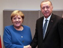 ANGELA MERKEL - Başkan Erdoğan Merkel ile görüştü!