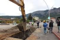 Kemer Kuzdere'de Alt Yapı Çalışması Sürüyor Haberi