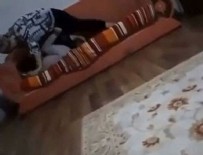 MİMAR SİNAN - Nurcan Serçe'nin kızını döverken kullandığı yastık...!!!