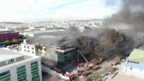 Ümraniye'de Fabrikada Korkutan Yangın Haberi