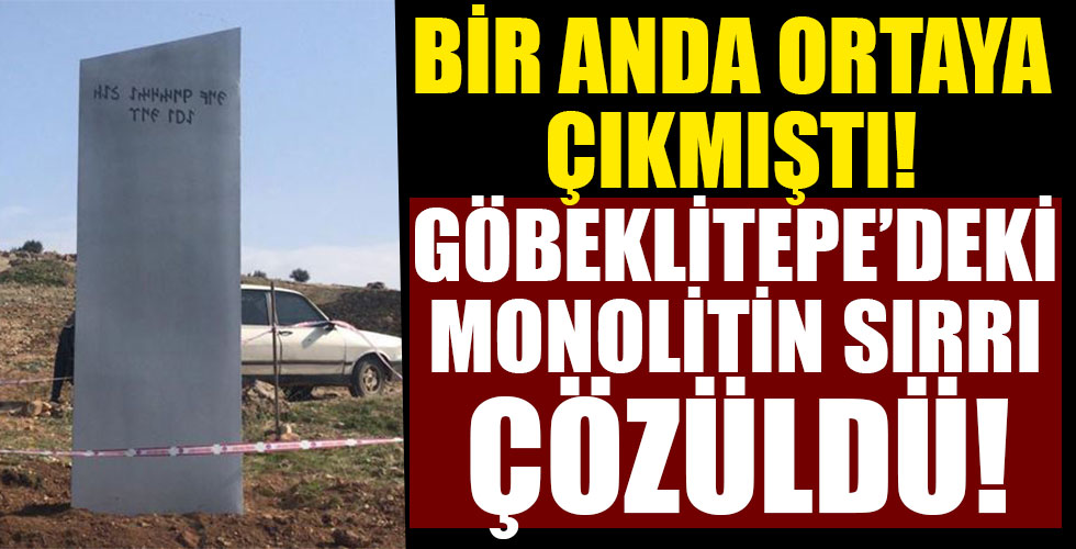 Göbeklitepe'deki gizemli bloğun sırrı çözüldü!