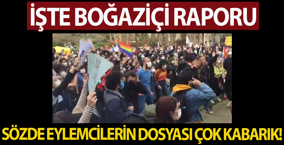 LGBT’liler ile Demirtaş’ın serbest bırakılmasını bile talep ettiler! İşte 'Boğaziçi' raporu