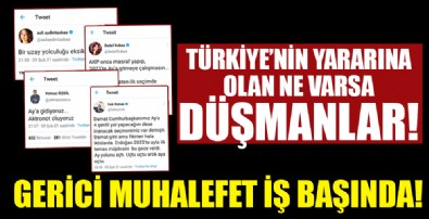 Türkiye'nin gerici muhalefeti iş başında!