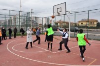 Bağlar Belediye Başkanı Beyoğlu, Çocuklarla Basketbol Oynadı Haberi